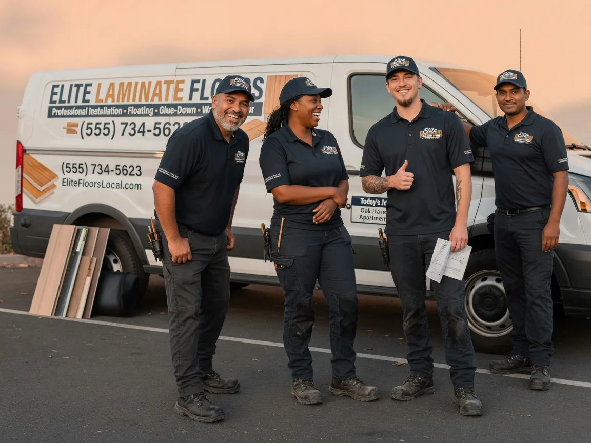 Laminate flooring installation company in Sabina, OH